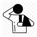 Broken Arm Icon