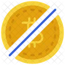Broken Bitcoin  Icon