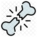 Broken Bone Leg Icon
