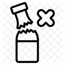 Broken Bottle Crime Scene Broken Icon