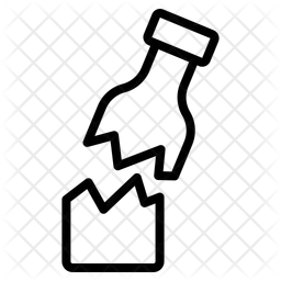 Broken bottle  Icon