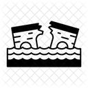 Broken bridge  Icon