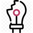 Broken Bulb  Icon