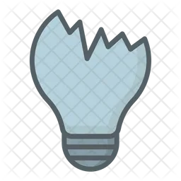 Broken Bulb  Icon