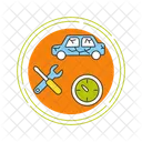 Broken Car  Icon