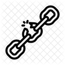 Broken Chain Link Icon