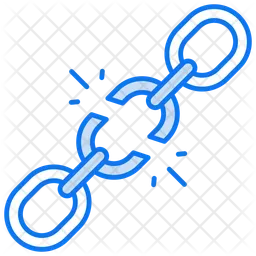 Broken chain  Icon