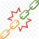 Broken Chain Break Link Broken Icon