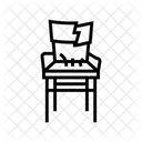 Broken Chair  Icon