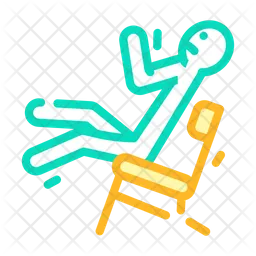 Broken Chair Man  Icon