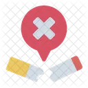 Broken cigarette  Icon