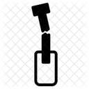 Broken Cricket Bat Game Sport Icon