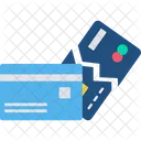 Broken Debit Card  Icon