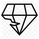 Broken Diamond Icon