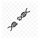 Broken Dna Medical Icon