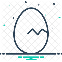Broken Egg  Icon