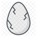 Broken Egg Crack Egg Egg Icon