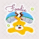 Broken Egg Cracked Egg Poultry Food Icon