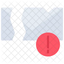 Broken Envelope  Icon