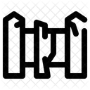 Broken Fence  Icon