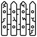 Broken Fence  Icon