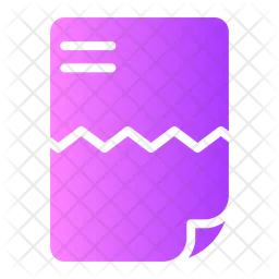 Broken File  Icon