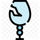 Broken Glass Fragile Icon
