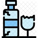 Glass Bottle Beverage Icon