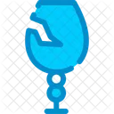 Broken Glass Fragile Icon
