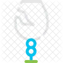 Broken Glass Fragile Icon