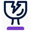 Broken glass  Icon