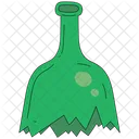Broken glass bottle  Icon