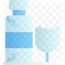 Glass Bottle Beverage Icon