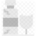 Glass Bottle Beverage Icon
