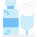 Glass Bottle Beverage Icon