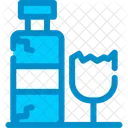 Glass Bottle Beverage Icon