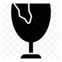 Broken Glass Damage Glass Broken Icon