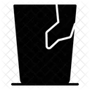 Broken Glass Damage Glass Broken Icon