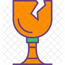 Broken Glass Broken Crushed Icon