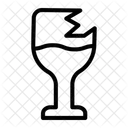 Broken glass  Icon