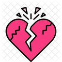 Broken Heart Heart Heartbreak Icon