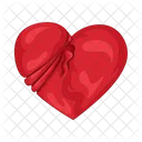 Broken Heart Heart Love Icon