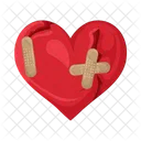 Broken Heart Heart Love Icon