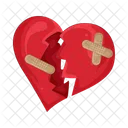 Broken Heart Heart Love Icon