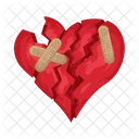 Broken Heart Heart Love Icon