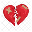 Broken Heart Heart Love Icon