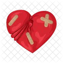 Broken Heart Heart Love Icon