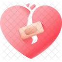 Broken Heart Heart Love Icon