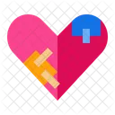 Broken Heart Emoji Love Icon