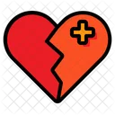 Broken Heart Broken Romance Icon